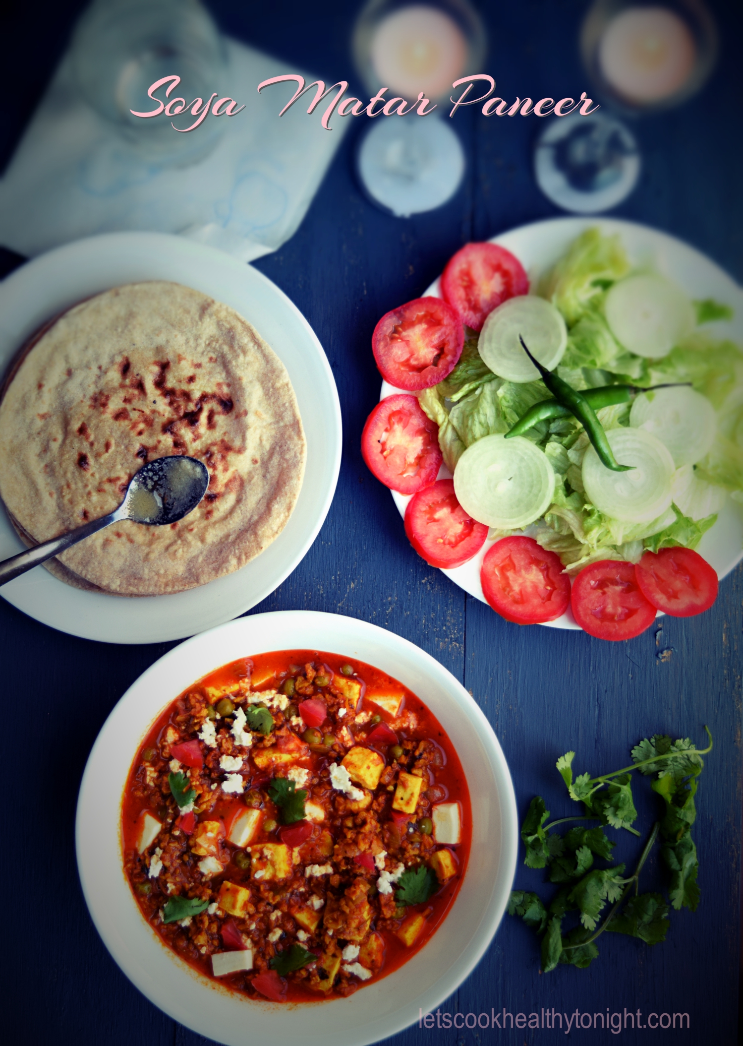 Soya Matar Paneer Lets Cook Healthy Tonight